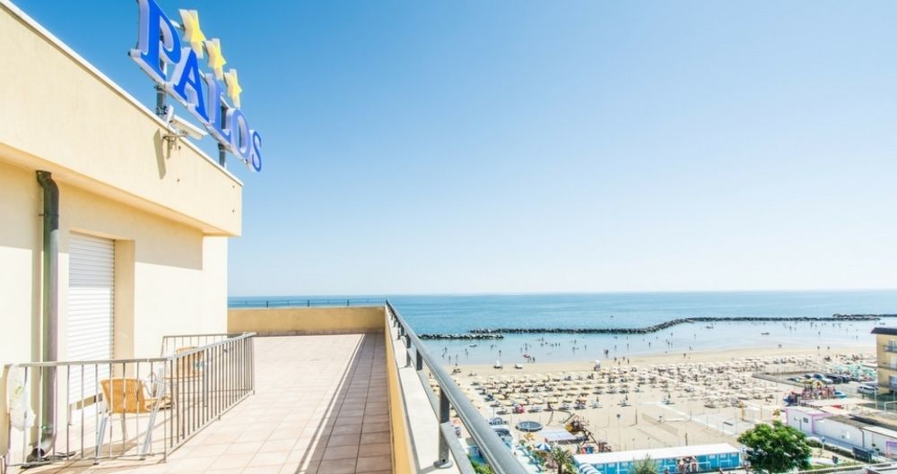 Hotel Palos Rimini Buitenkant foto